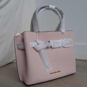 Michael Kors Emilia Small Satchel Bag - Blush